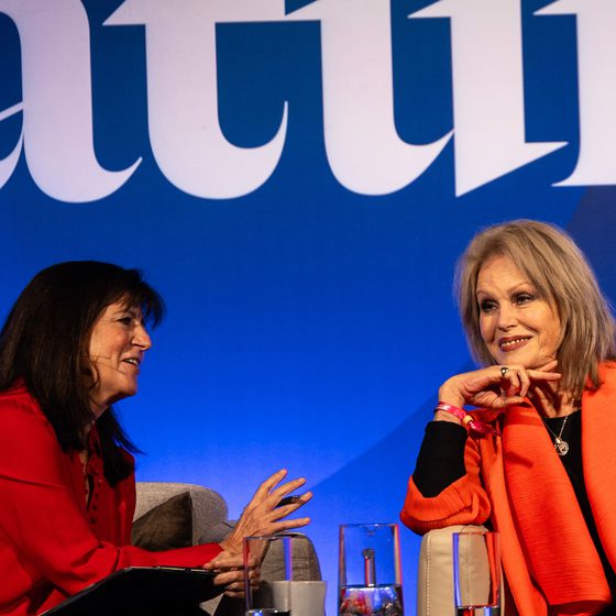 Joanna Lumley and Emma Freud clf25