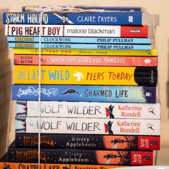 Stack of books RTRP