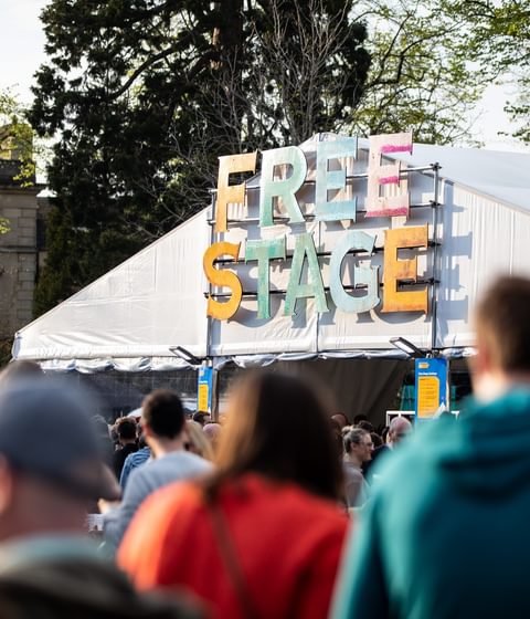 Free Stage sign image