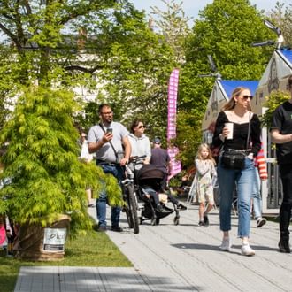 Festival-goers at JF23