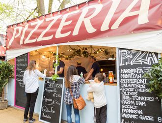 Pizzeria food vendor
