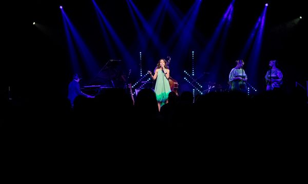 Georgia Cecile on stage