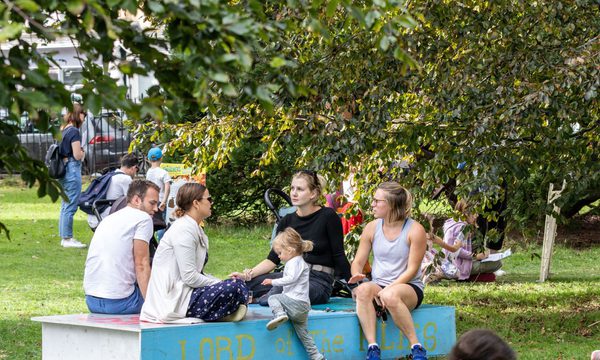 Family at Literature Festival