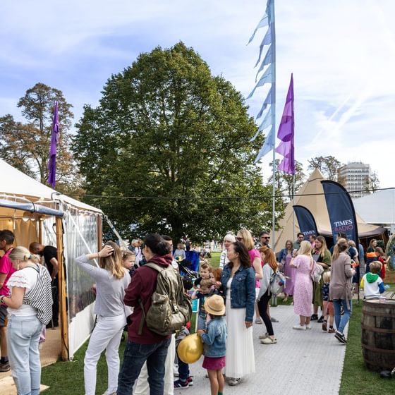 The general festival site