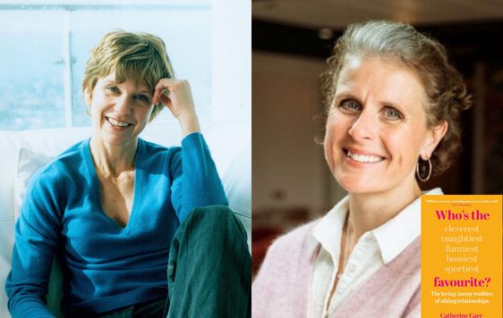 A composite of headshots of Catherine Carr and Linda Blair
