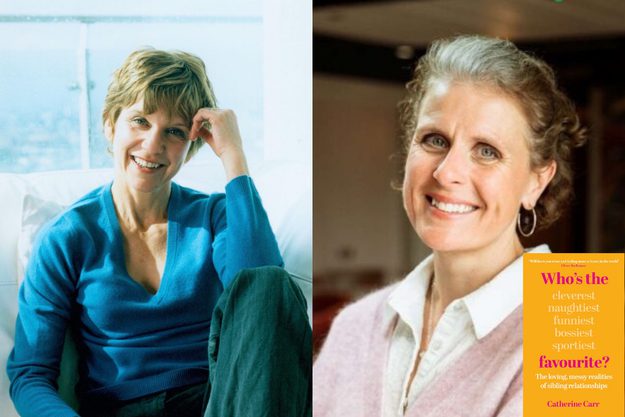 A composite of headshots of Catherine Carr and Linda Blair