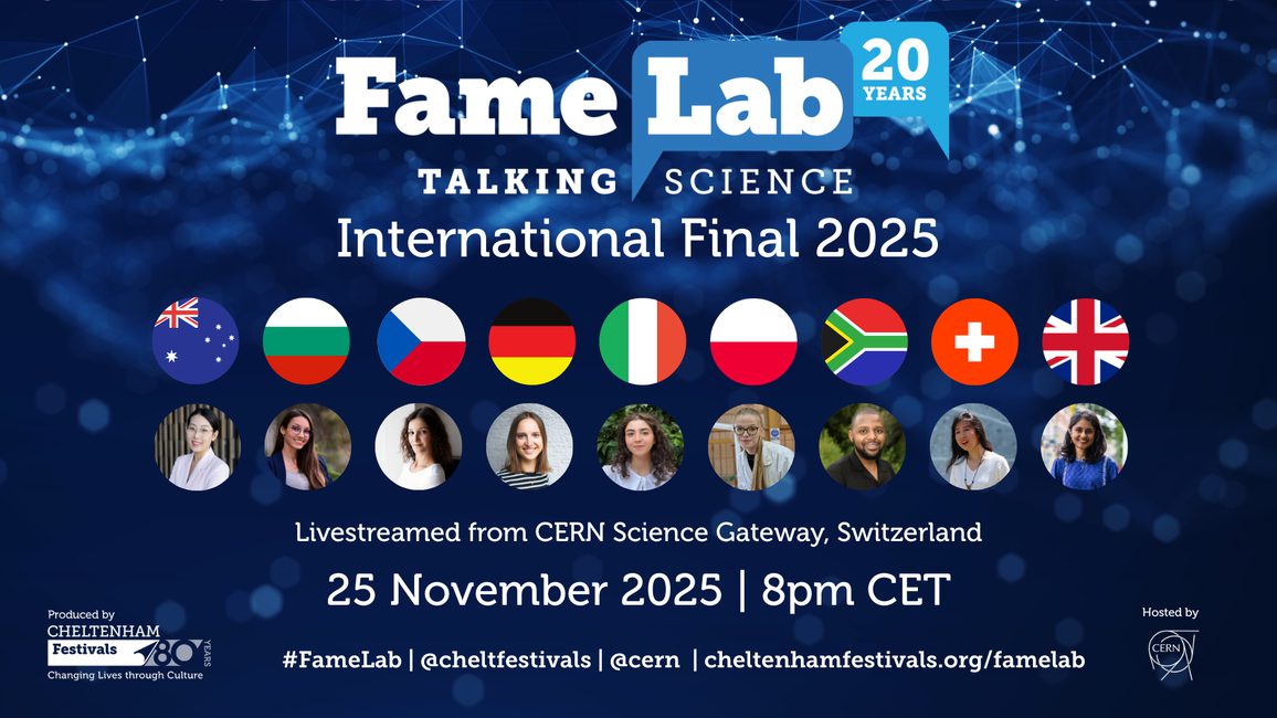 FameLab International Final 2025 contestants