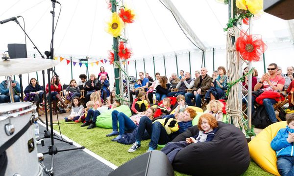 Family tent at CJF