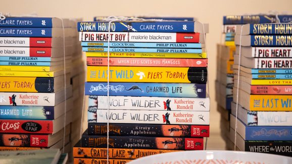 Stacks of books