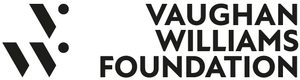Vaughan Williams Foundation logo in black and white
