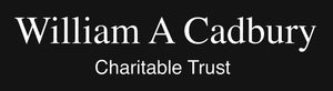 William A Cadbury Black and White Logo