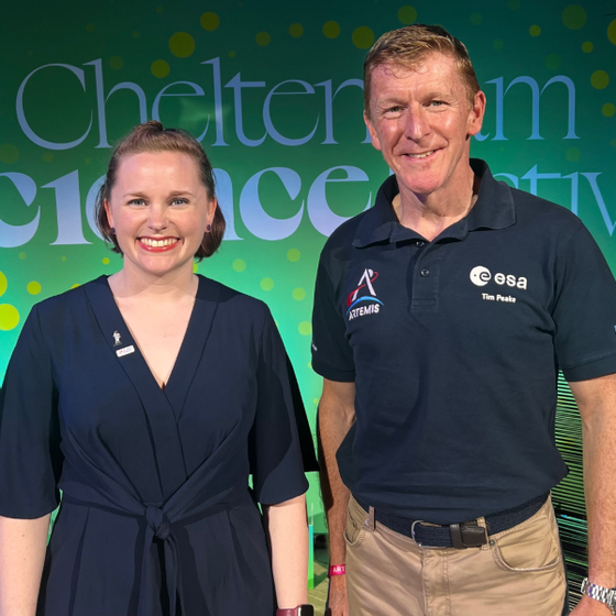 tim peake and meganne christien