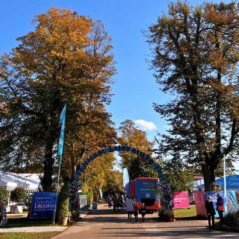 Lit Fest arch