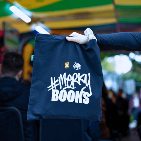 #MerkyBooks tote bag