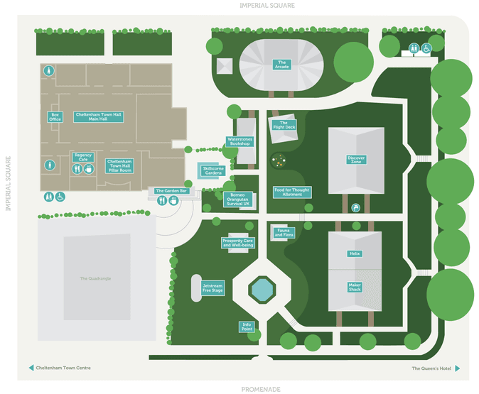 CSF25 site map